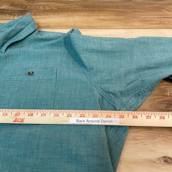 LL Bean Shirt Mens XL Traditional Fit Button Down Canvas Twill Workshirt - Picture 5 of 6